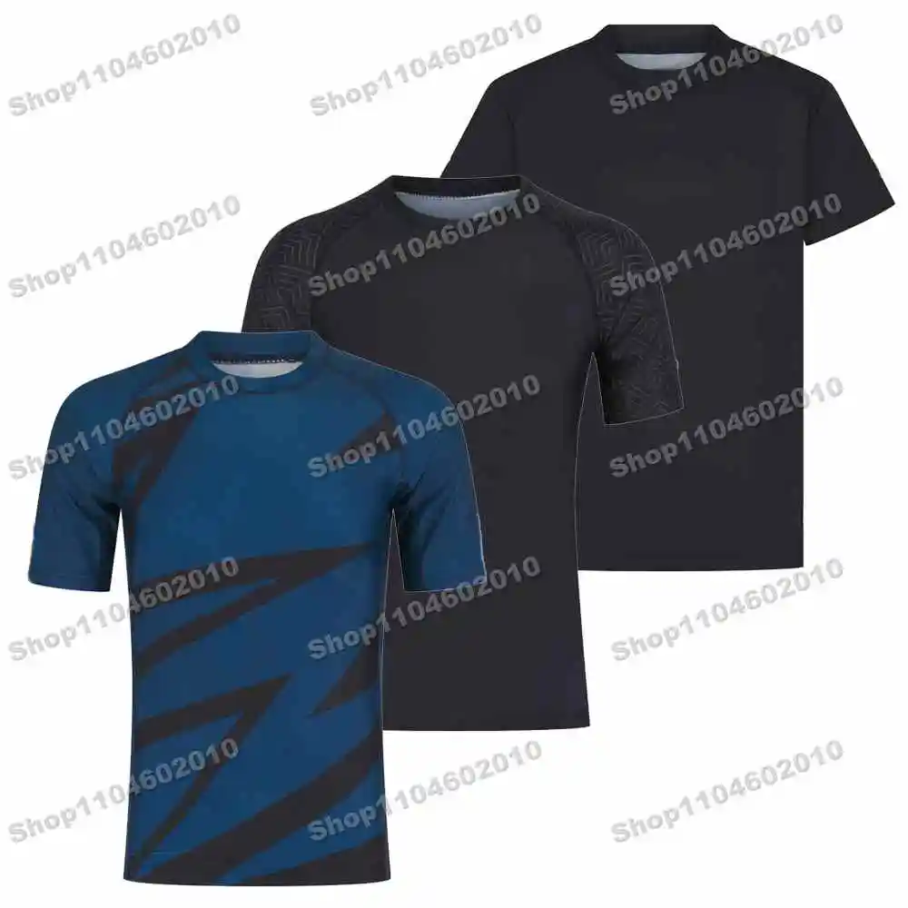 

19th Summer Newly Running Rash Guards Серфинг Джерси Пляжные рубашки Купальники Дайвинг Тренажерный зал Шорты ММА BJJ Мужчины Джиу-джитсу Фитнес-наборы