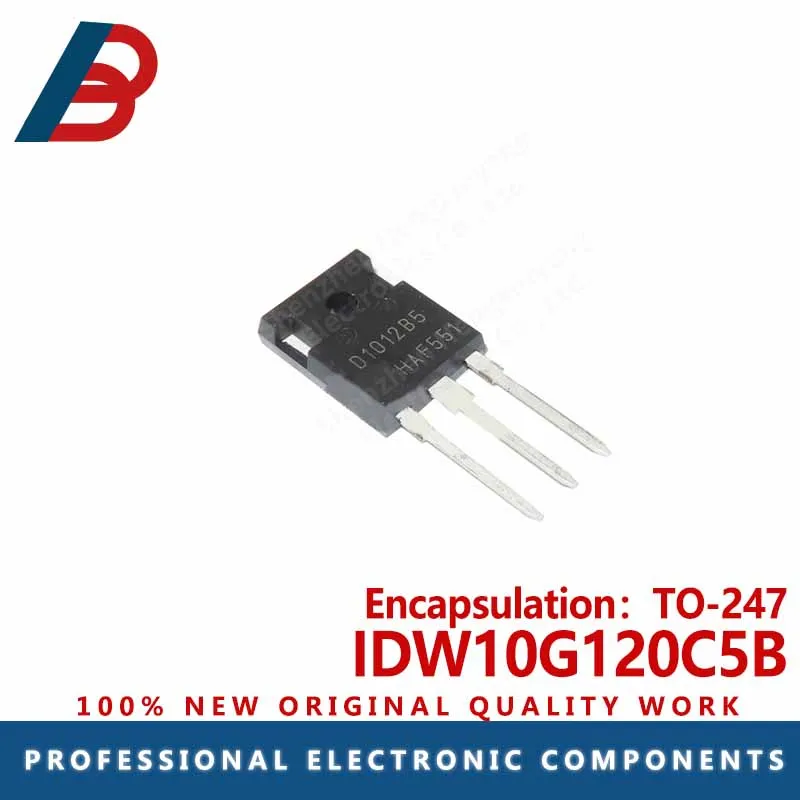 10pcs  IDW10G120C5B package TO-247 Schottky diode 10A 1200V