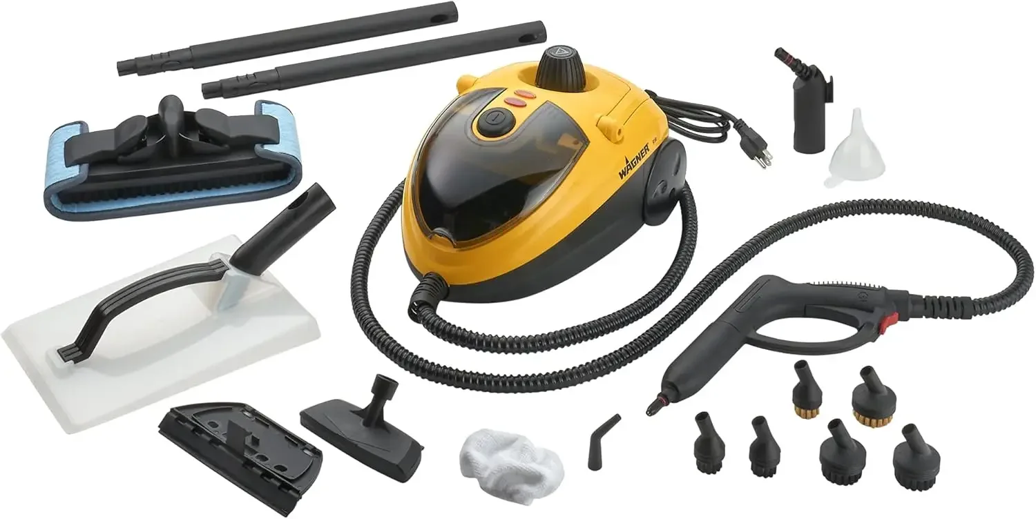 On-Demand Steam Cleaner & Wallpaper Removal, Multipurpose Power Steamer, 18 Attachments Included Some Pieces