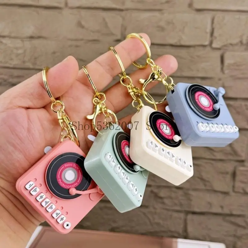 Creative Turntables Player CayChain с застройками в мелодиях для расслабления 40JB