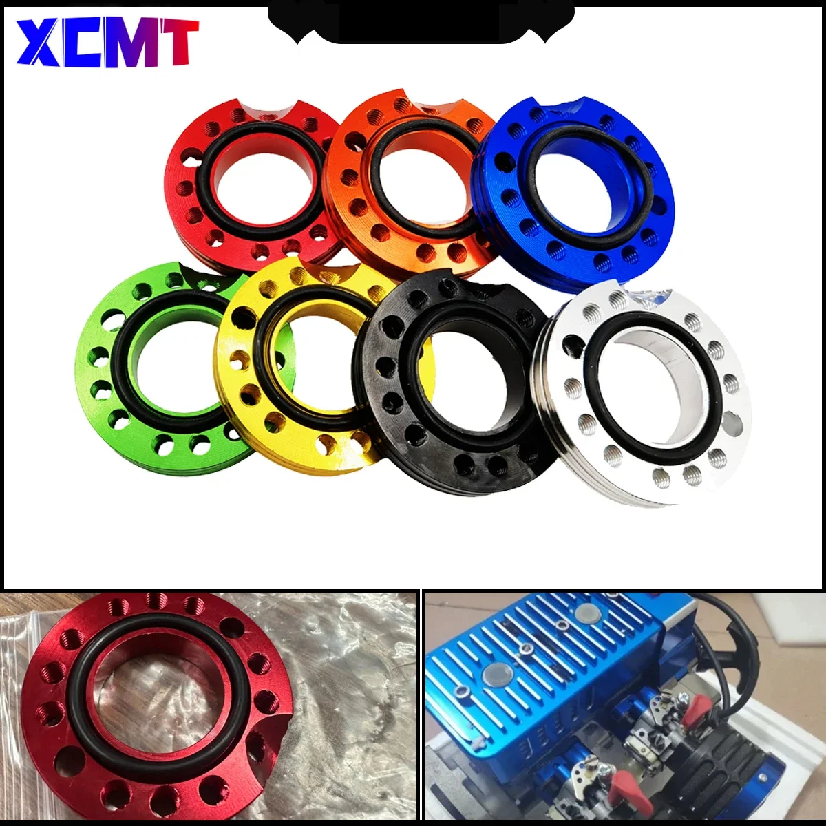 

ATV Motorcycle CNC Carb Carburetor Inlet Manifold Adjuster Universal Flange Spinner Plate Adaptor For Yamaha Honda Kawasaki Etc