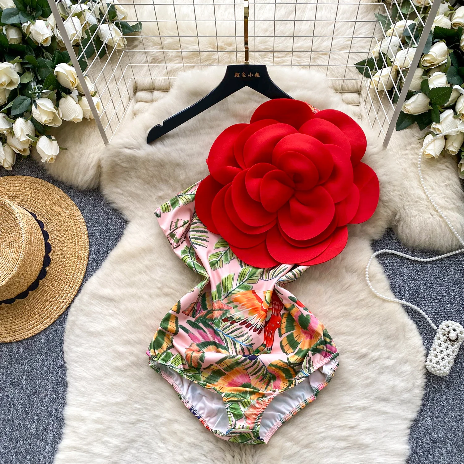 

Женское сексуальное боди с диагональным воротником и цветочным принтом, шикарные модные эластичные облегающие комбинезоны, милые готические комбинезоны