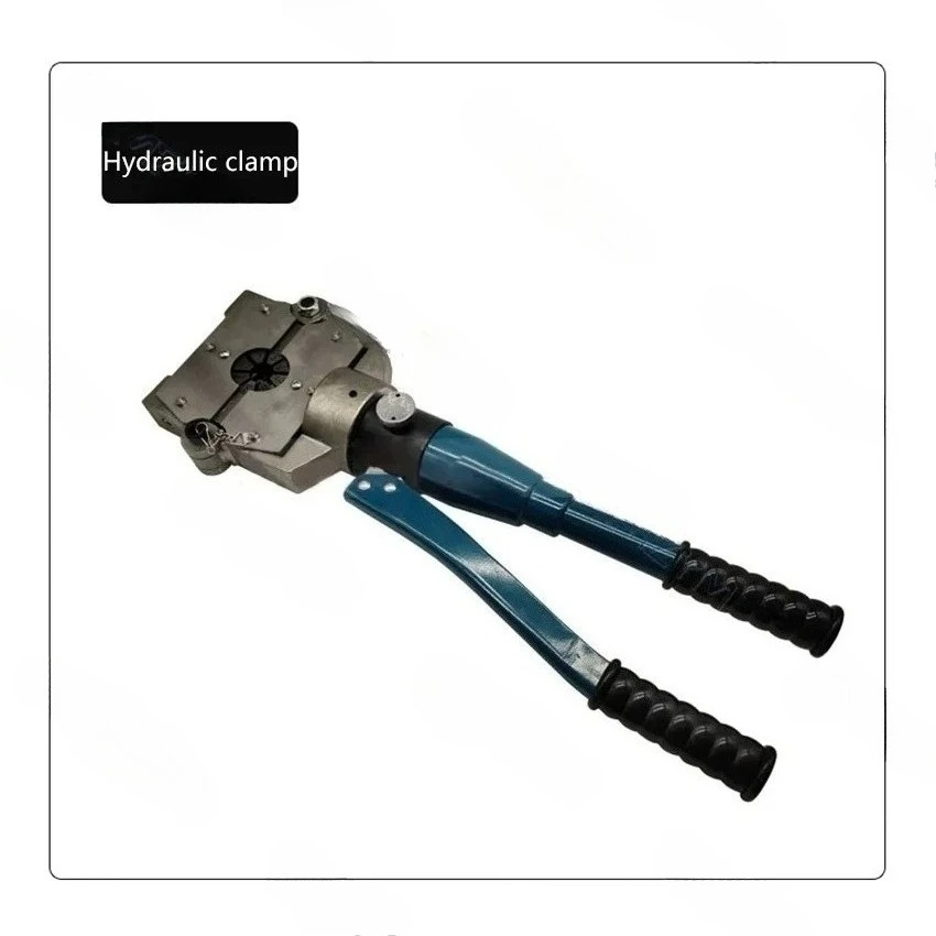 50MPa Manual Hydraulic Pipe Crimping Tool Hose Pipe Clamping Machine Hydraulic Hose Crimper for Air Conditioning Pipeline