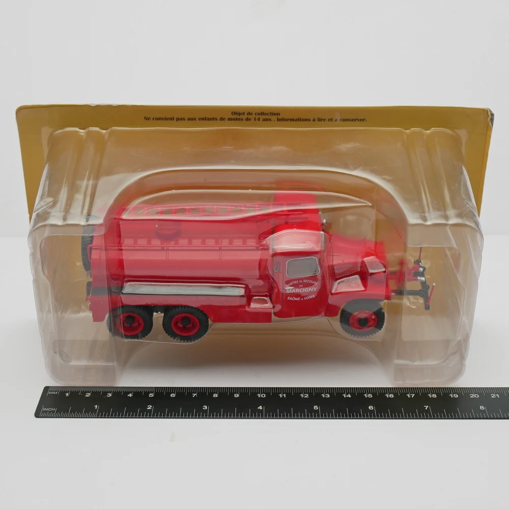Diecast ixo 1:43 escala gmc cici geral jimsi motor de bombeiros liga modelo de carro de brinquedo de metal liga modelo de carro brinquedo colecionável presente