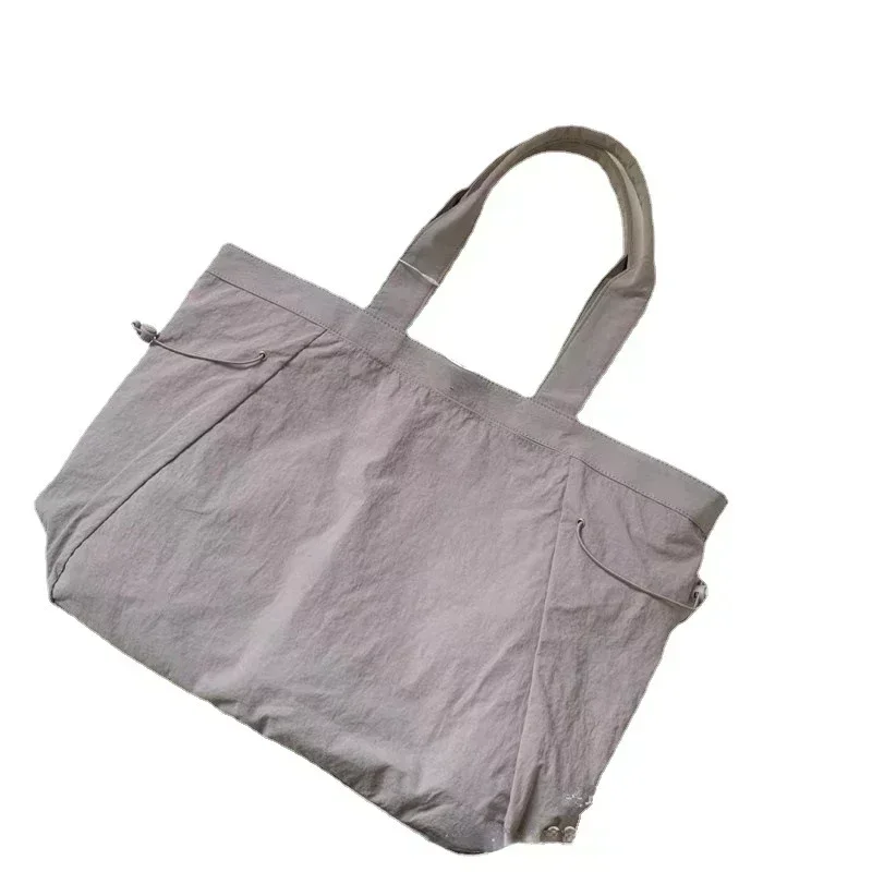 Bolsa feminina sacola 18l yoga esportes lazer um ombro sólido saco de praia