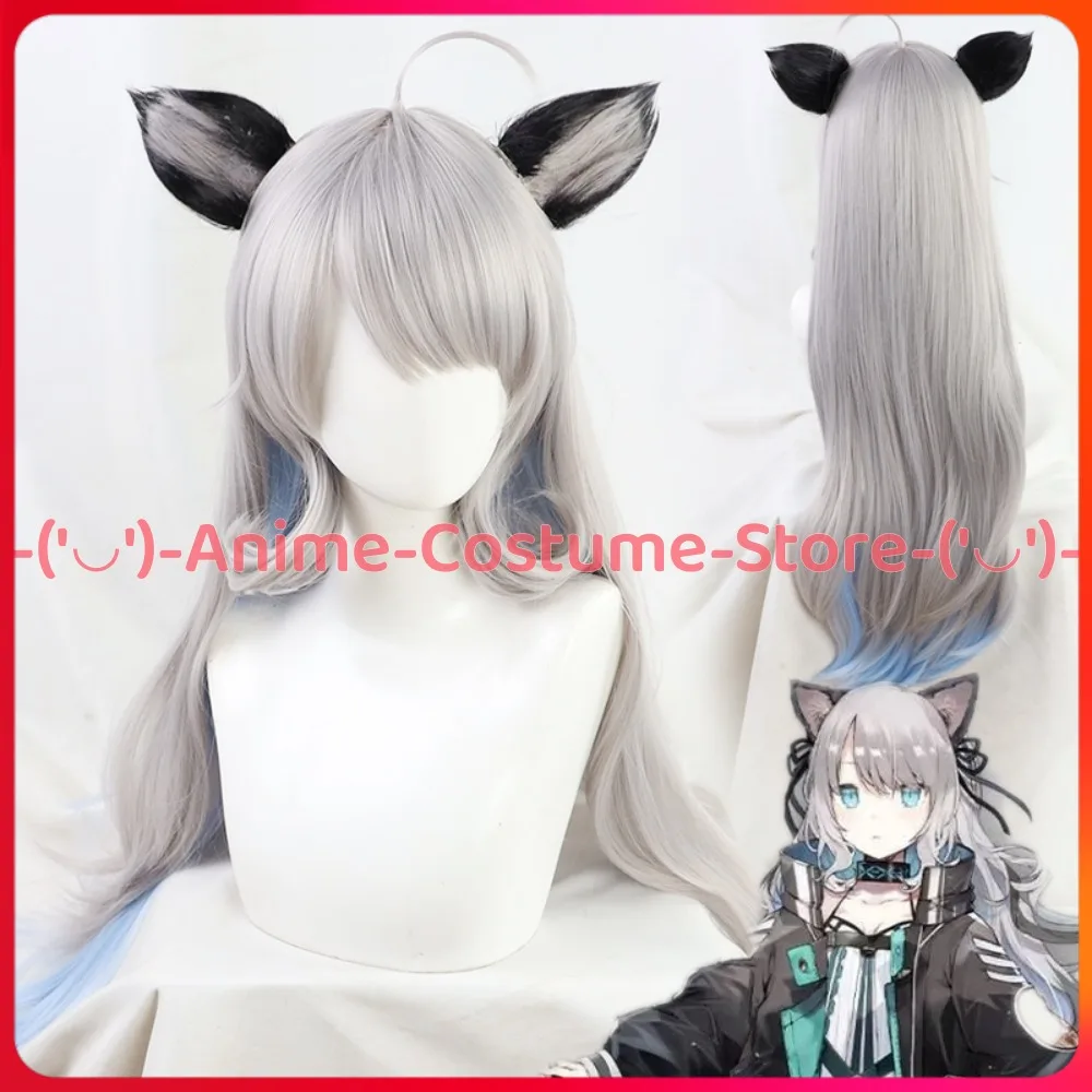 

Парик для косплея Arknights Mint Elite 2, с ушками, игровой персонаж, карнавальный костюм на Хэллоуин, парики, термостойкие синтетические волосы