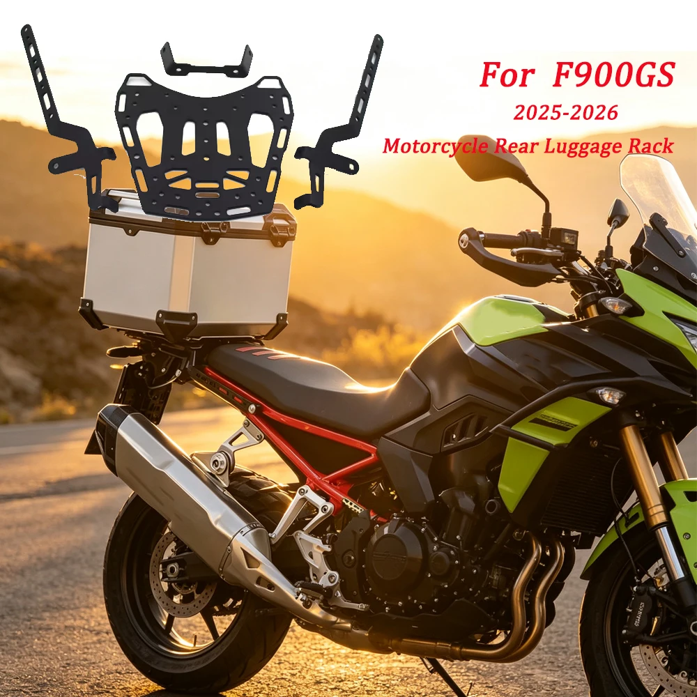 F 900GS Motorcycle Rear Luggage Rack Cargo Rack Rear Carrier Support Bracket 2025-2026 For BMW F900GS F 900 GS F900 GS