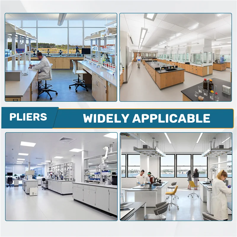 

Crucible Tongs Melting Dish Stainless Plier Holder Handle For Melting Pouring Casting Chemical Instruments Lab Supplies 23Cm