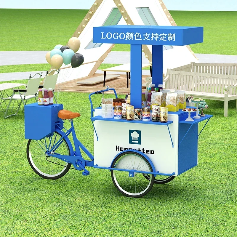

Outdoor Booth Creative Inverted Donkey Tricycle Night Market Display