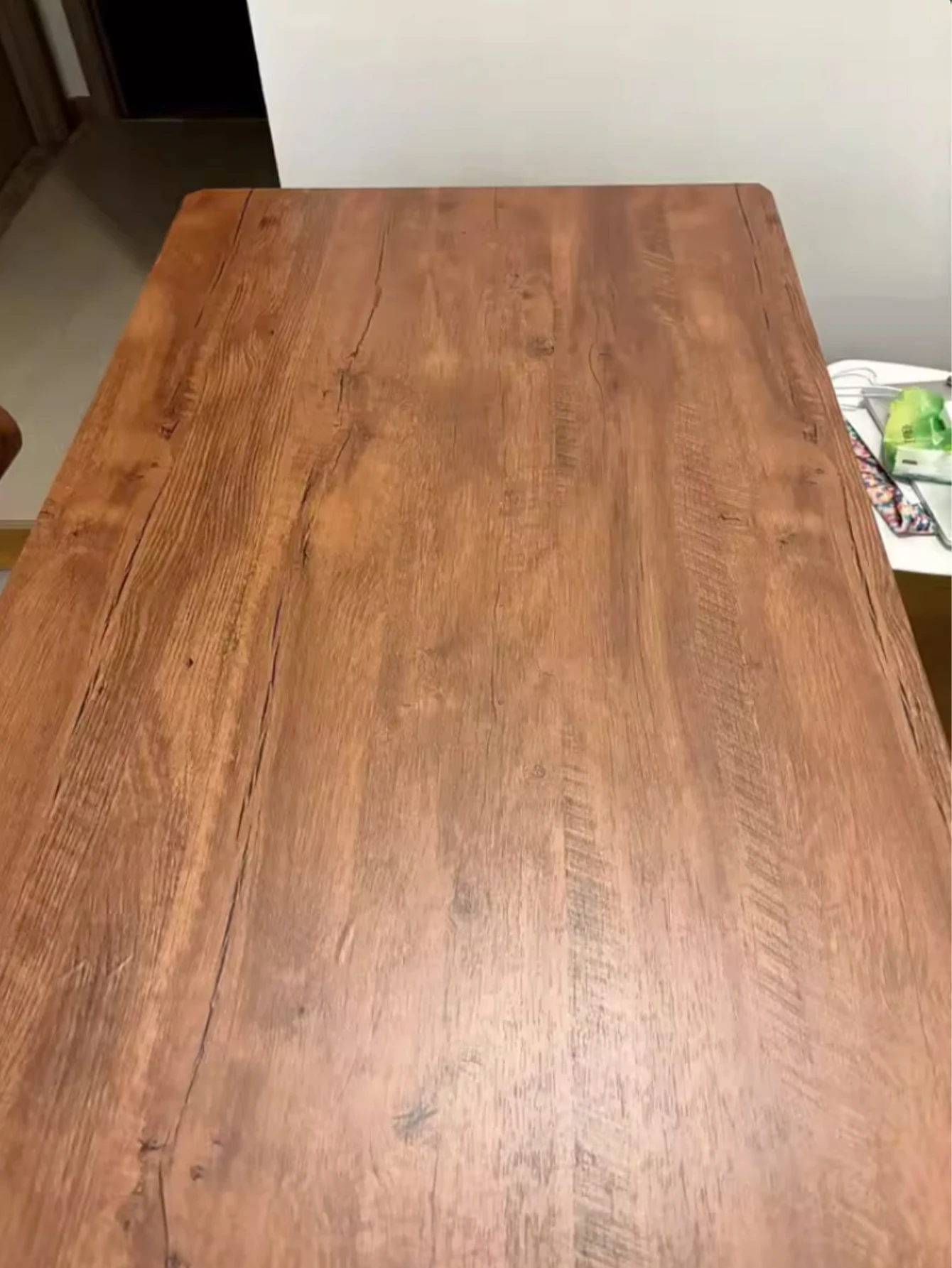 

55 см виниловые водонепроницаемые 3D наклейки под дерево для гардероба, шкафа, стола, мебели, самоклеящиеся обои из ПВХ, домашний декор