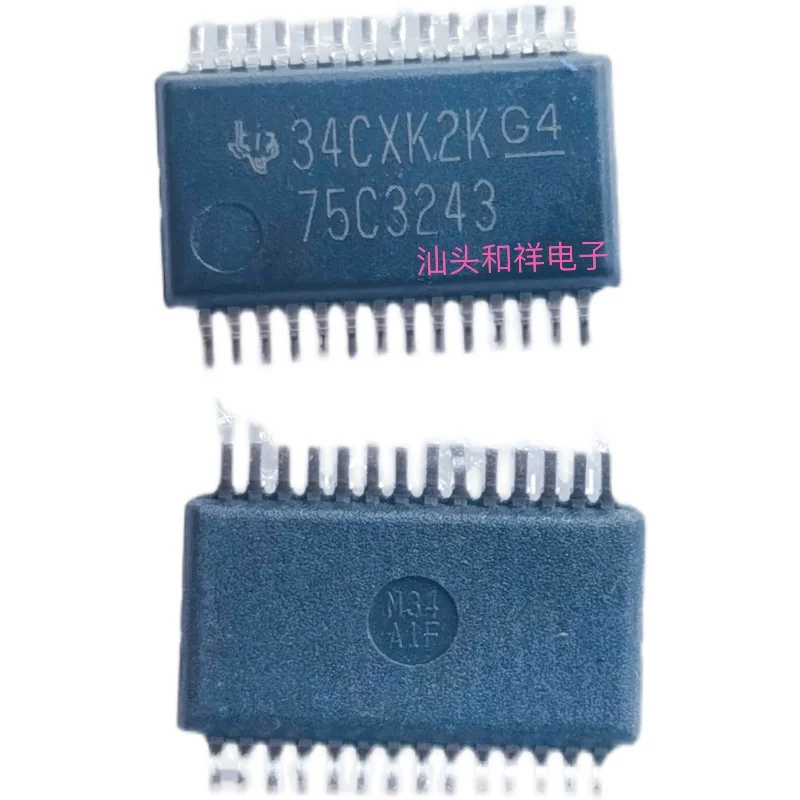 Free shipping    SN75C3243 SN75C3243DBR SSOP-28      10PCS