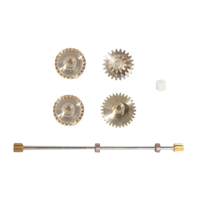 1:28 LDRC LD2801 Metal Driving Gear Reduction Gear Central Drive Shaft Set 1/28 RC Car Upgrade Parts Accessories