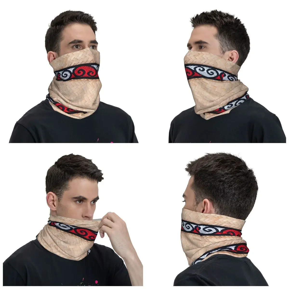 New NZ Maori Traditional Kete Winter Headband Neck Warmer Men Women Ski Hunting Tube Scarf New Zealand Face Bandana Gaiter