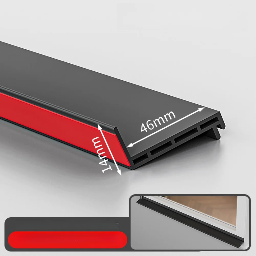 

Водоблокирующая полоса для оконных створк. Подходит для раздвижных и типов створки. Непромокальное ветрозащитное уплотнение для предотвращения утечек.