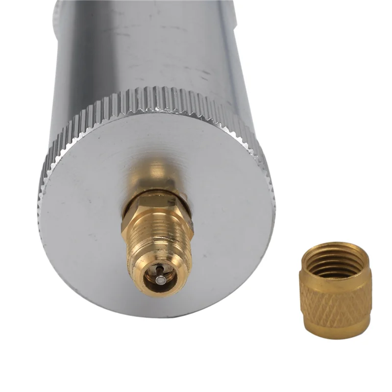 

A76X-Dye Injector Air Conditioning Car Oil Injection R12 R134A R22 Dye Injection 2 Ounce Pure Liquid Coolant Filler Tube
