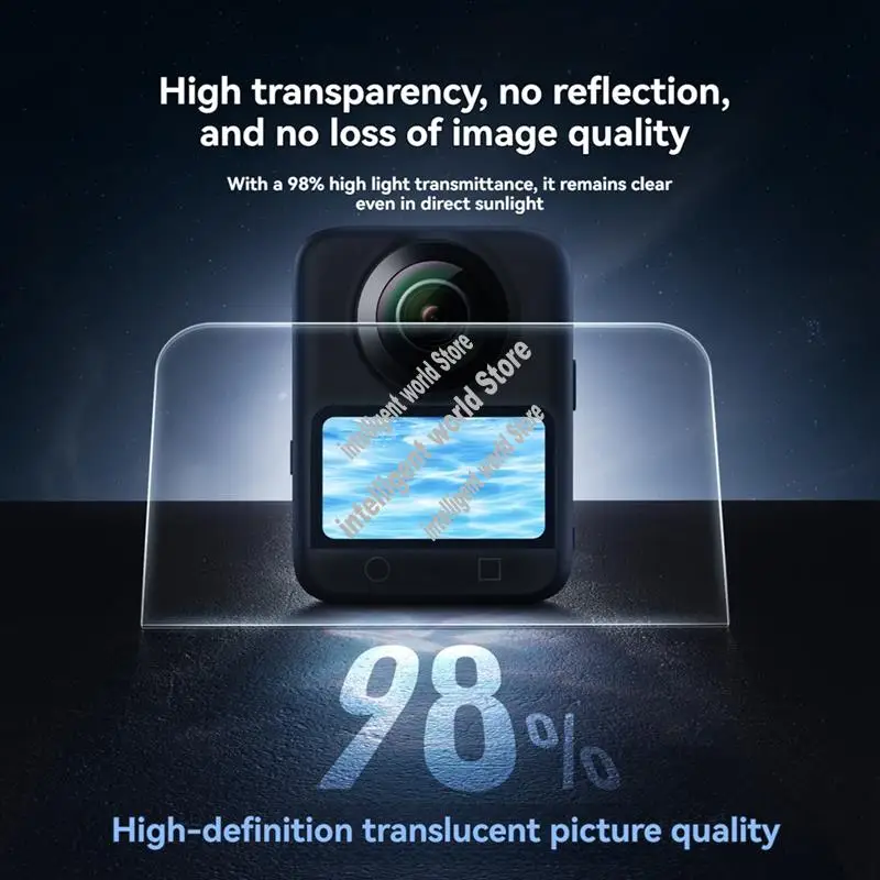 HD Tempered Glass Flim For DJI OSMO 360 Photographic Camera For DJI OSMO 360 Screen Anti-Scratch Protective Film-ABWO