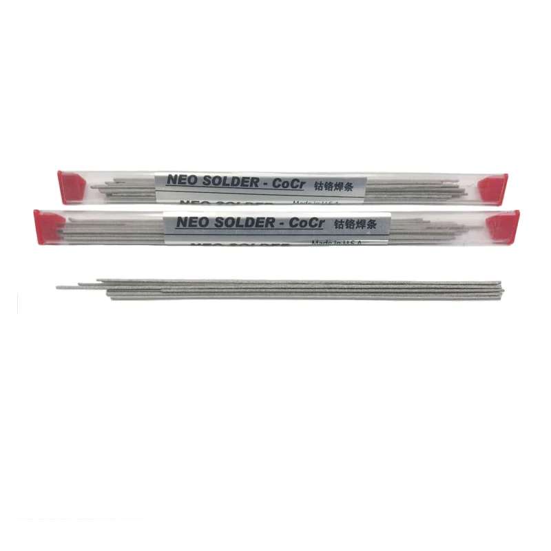 

High Temperature Dental Solder Welding Rod CoCr Alloy PFM Soldering For CoCr Alloy