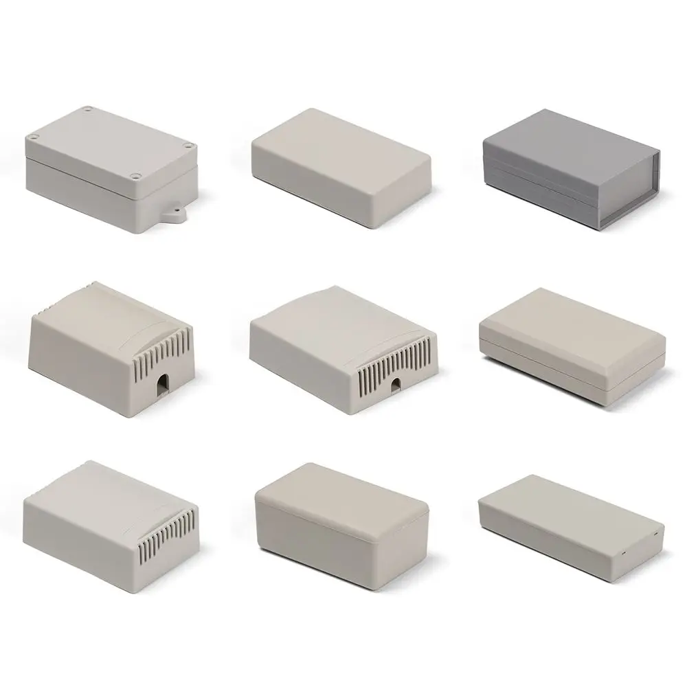 Plastic Waterproof White DIY Housing Instrument Case Plastic Electronic Project Box Electric Supplies
