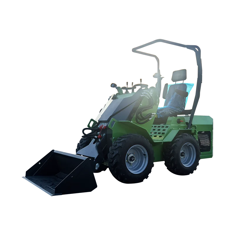 Customized wheeled small skid steer loader with economic performance factory direct sales