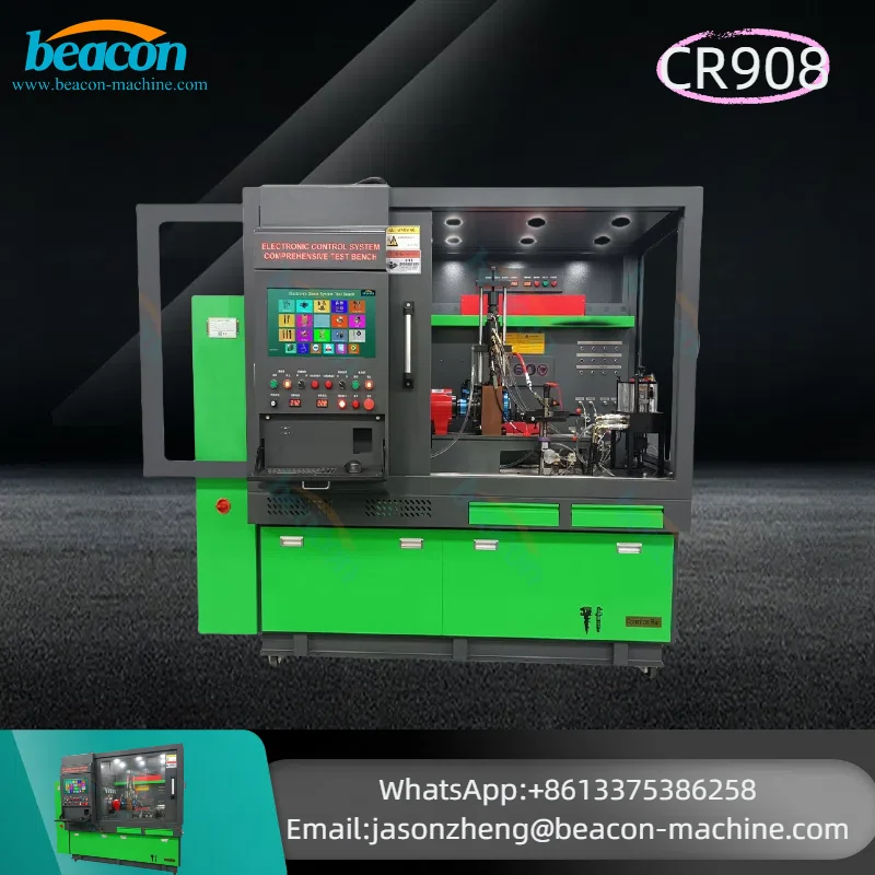 CR908 CRS825 CR919 Diesel Fuel Injection Pump Testing Machine Common Rail Injector Test Bench With Cam Box