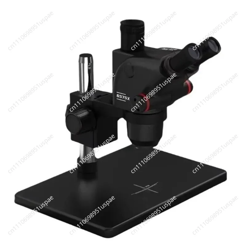 6575X high definition trinocular microscope, with mobile phone printed circuit board main board welding magnifying glass