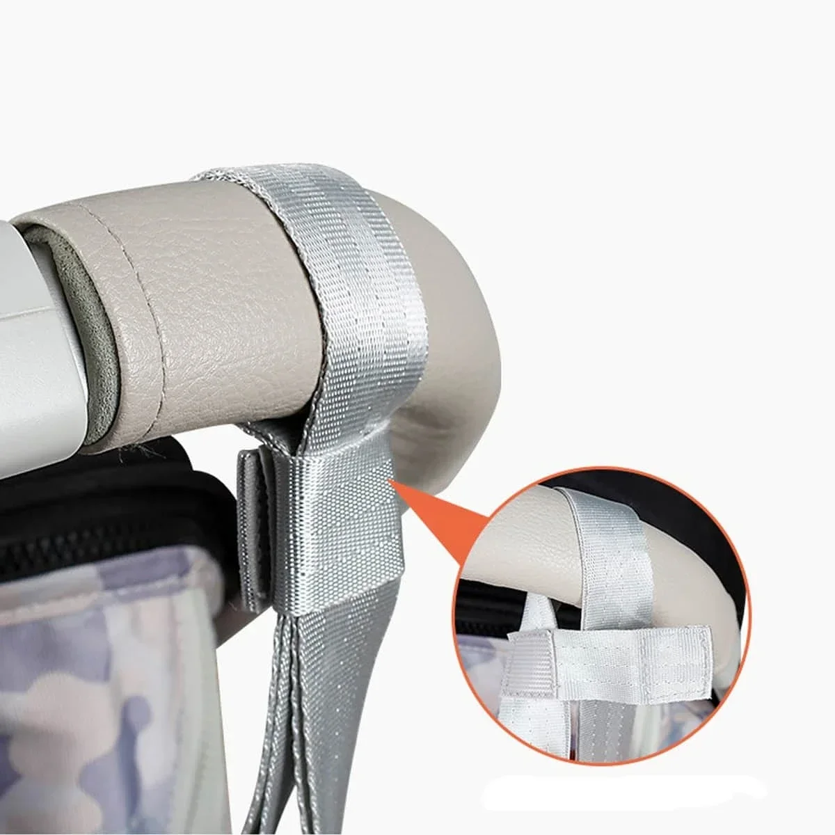 1pc Multifunctional Mummy Bag Large Capacity Travel Stroller Hanging Bag Storage Bag Hanging Bag Stroller Hanging Bag