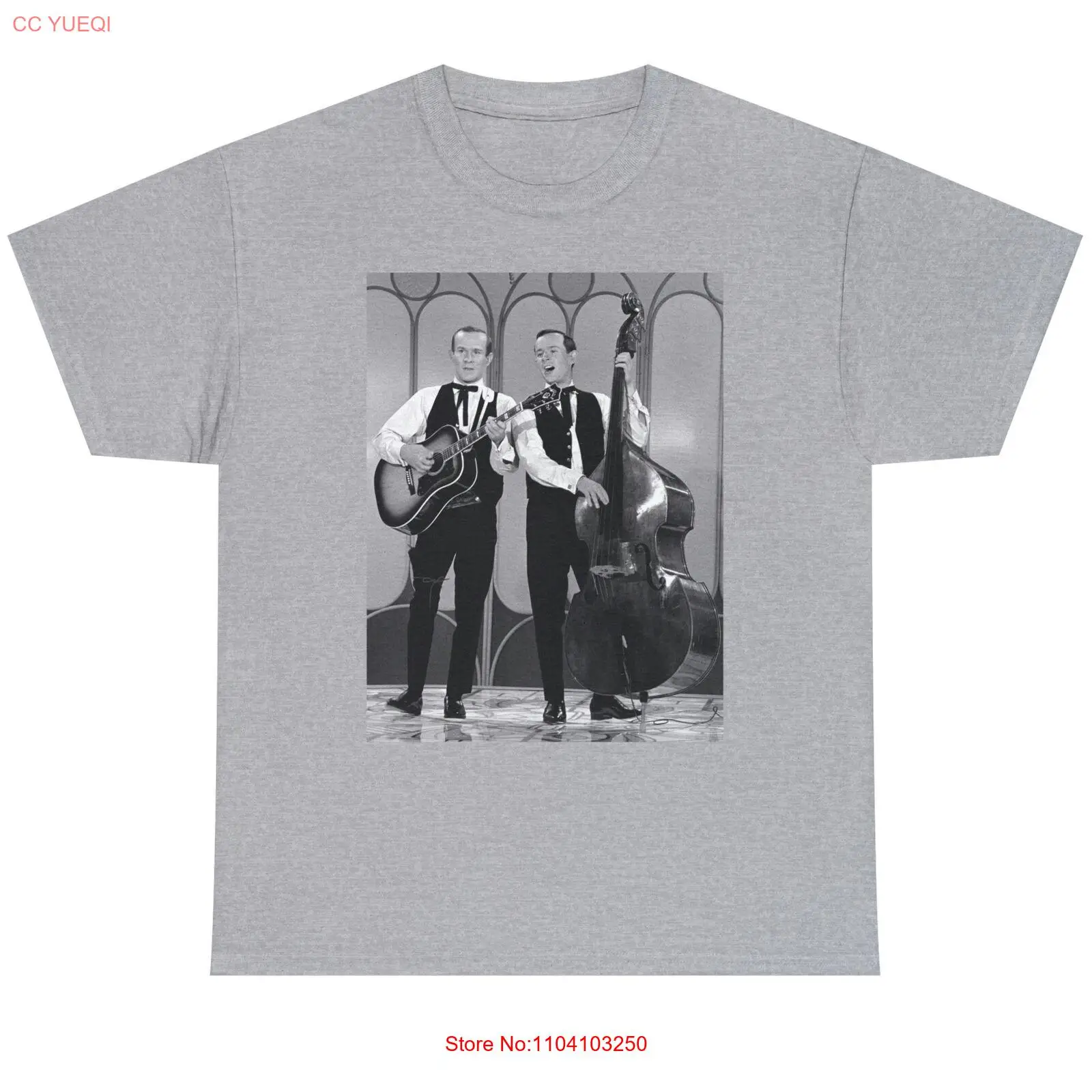 The Smothers Brothers Comedy Hour T Shirt Tv Show Fan Shirt Retro Style Tee