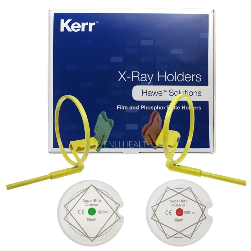 

Kerr Hawe Super-Bite X-Ray Film and Phosphor Plate Holder X-Ray Positioning System Oral Radiograph Holder with Positioning Ring