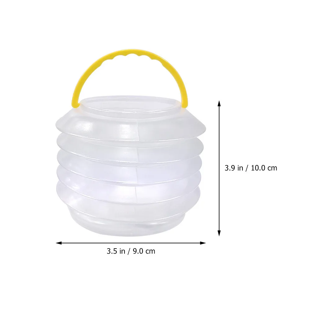 5 Sets Foldable Brush Washing Bucket – Portable Plastic Paint Brush Cleaner for Travel & Outdoor Painting