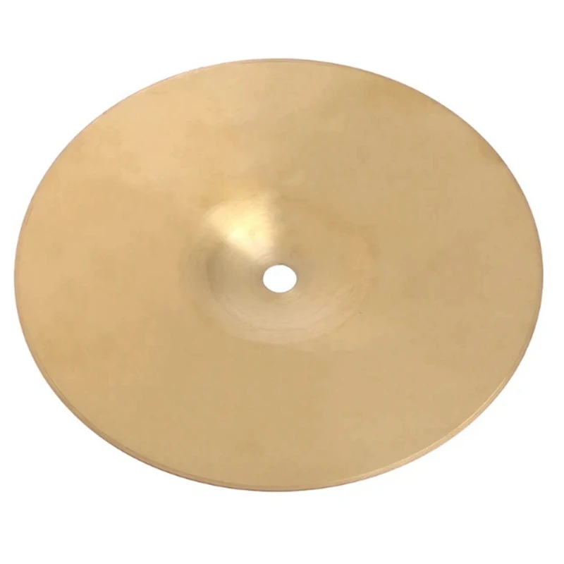 10-Inch Brass Cymbal Metal Crash Cymbal Drum Cymbals Drum Percussion Musical Instrument For Players, Easy To Use