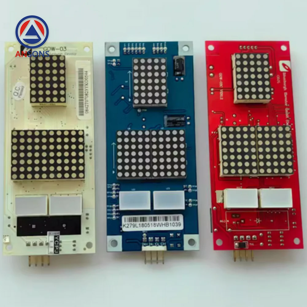 

GOW-03 GOW-33 GOW-03C VER1.2 VER1.1 EDUNBURGH Elevator Display PCB Board For LOP HOP Ansons Elevator Spare Parts