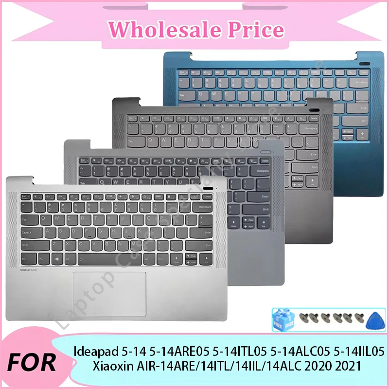 

New For Lenovo Ideapad 5-14 5-14ARE05/14ITL05/14ALC05/14IIL05 Xiaoxin AIR-14ARE/ITL/IIL 2020 2021 Keyboard/Replacement Keyboards