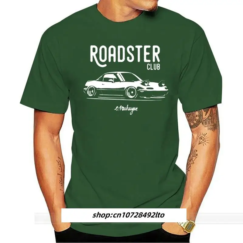 Men tshirt Roadster club. MX5 Miata Unisex T Shirt women T-Shirt tees top male brand teeshirt men summer cotton t shirt