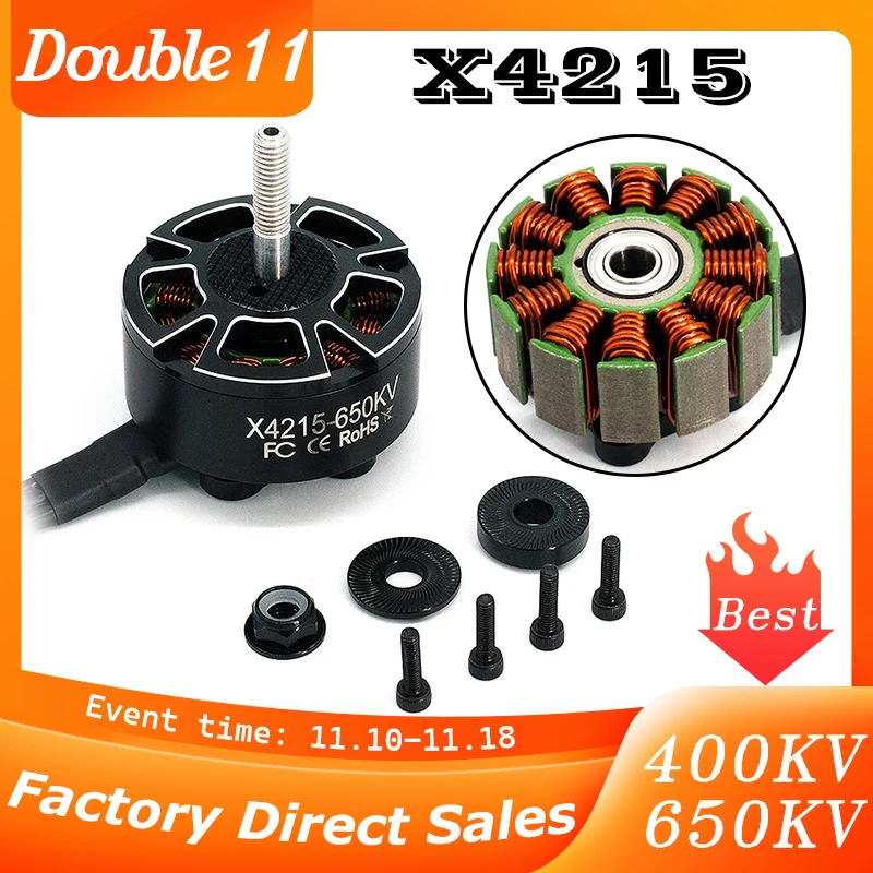 E-Power 4pcs X4215 4215 Brushless Motor 400KV 650KV For 13 Inch FPV Drone Long Range /Cinematic/ Cinelifter FPV Motors Part Toy