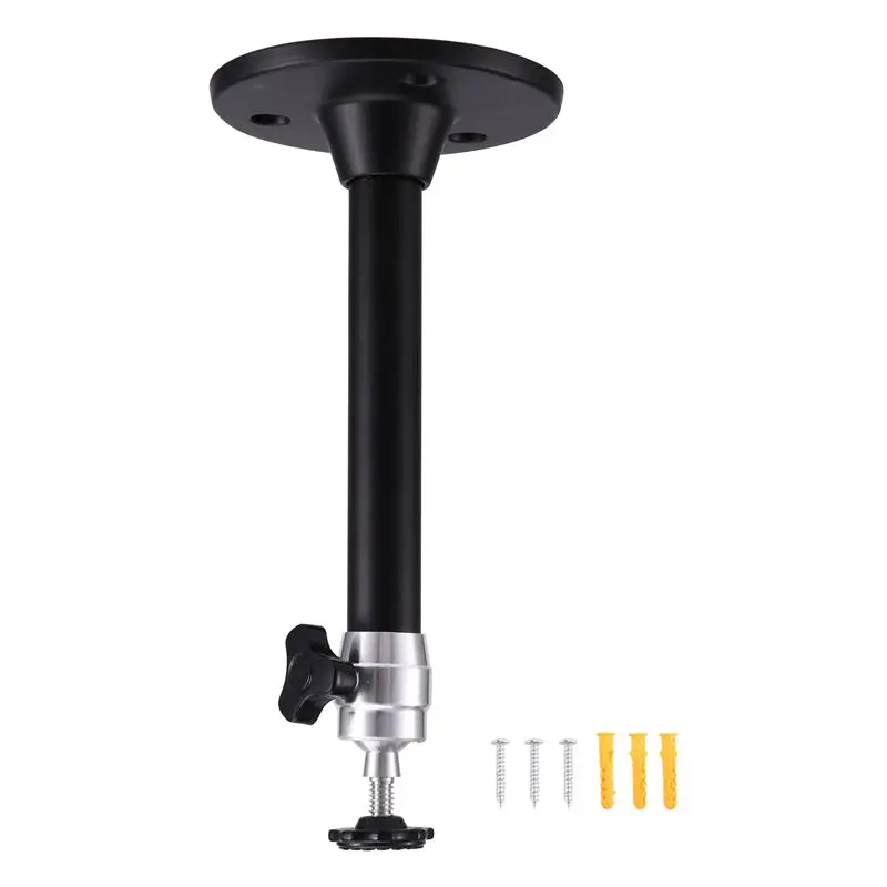AC57-360° Adjustable Projector Bracket Ceiling Mount Projector Ceiling Mount Supports Up To 5KG 18Cm