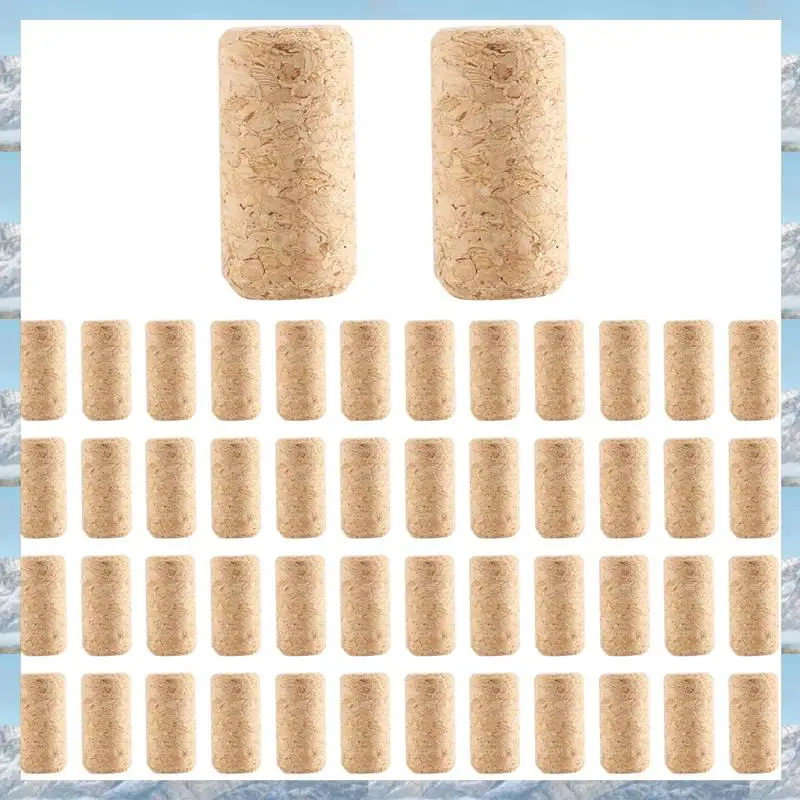 

2025 Горячий стиль, 50 шт., прямые деревянные пробки, пробки для винных бутылок, винные пробки для бутылок вина, пива, уплотнительная крышка, пивная бутылка