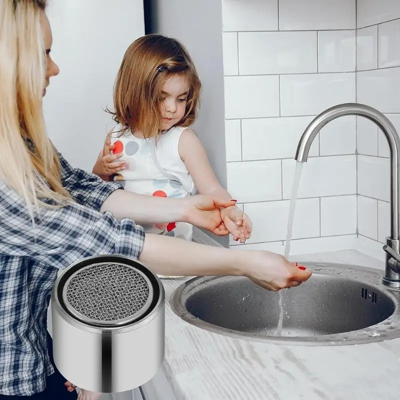 LXAF 6 pezzi Filtro del rubinetto filo femminile con aeratore lavandino per rota per bagno da cucina