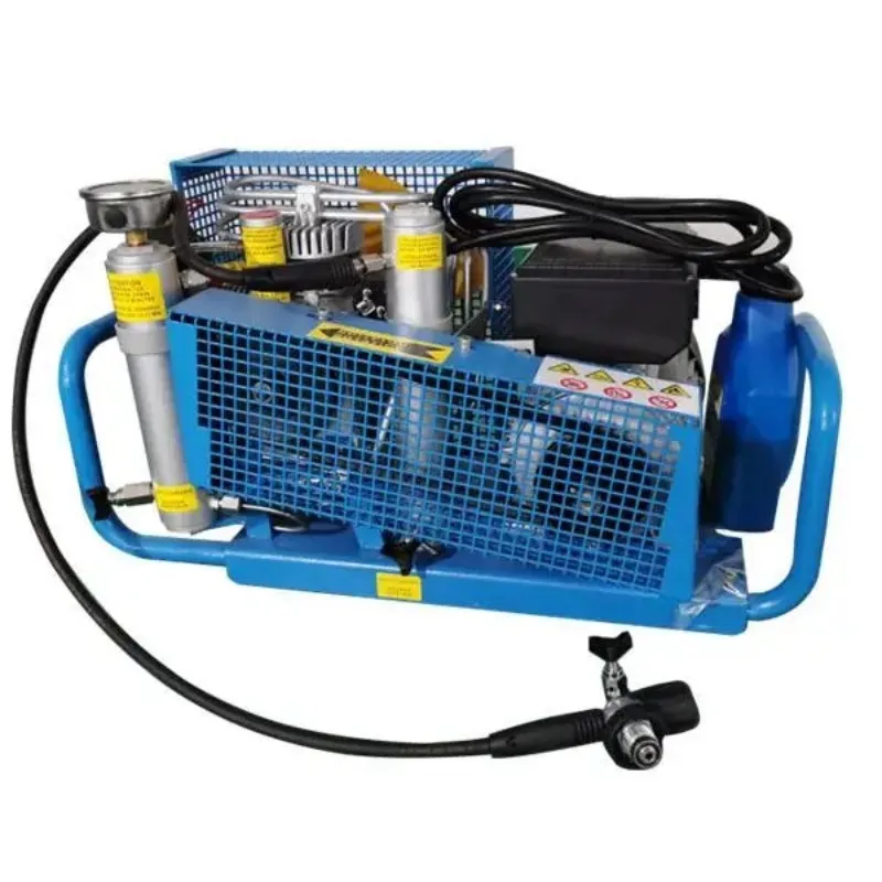 Portable Four Cylinder 200L/min 4500psi 300bar High Pressure Breathing air Compressor for Diving for Cylinder Filling