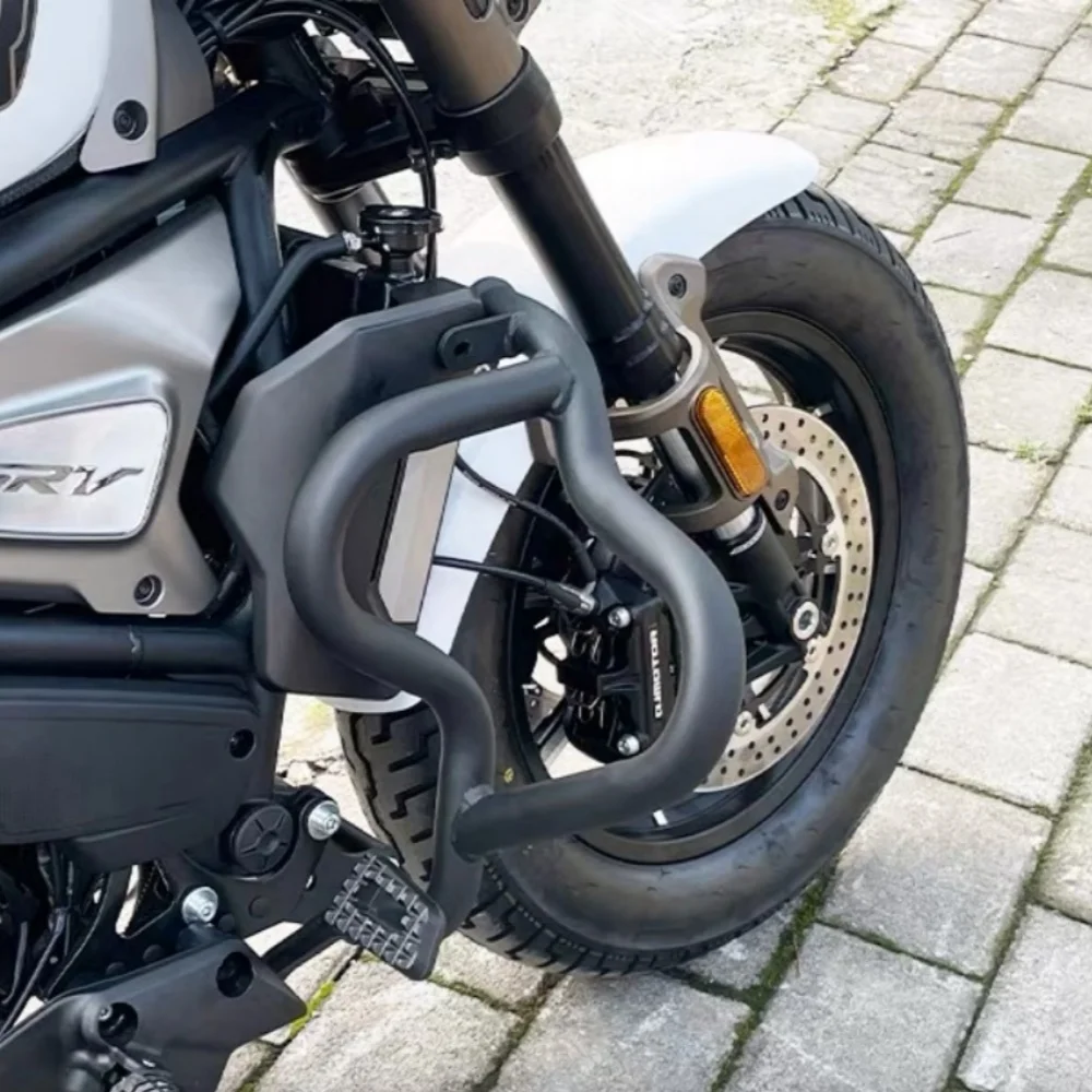 

For BENDA chinchilla 500 Motorcycle Crash Bar New Thickened Reinforced Bumper Guard No-drill Installation Modified Accessories