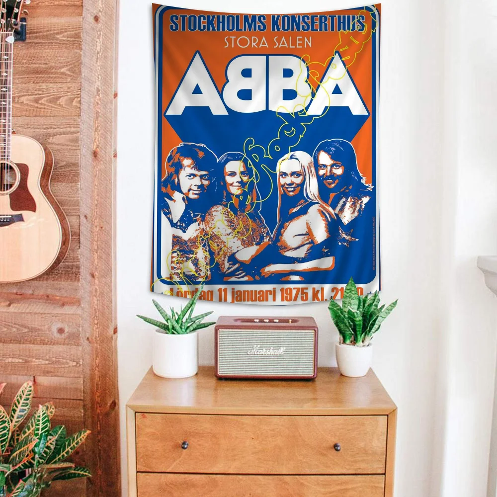 Classic Abba Band DIY Wall Tapestry for Living Room Home Dorm Decor Wall Art Decor