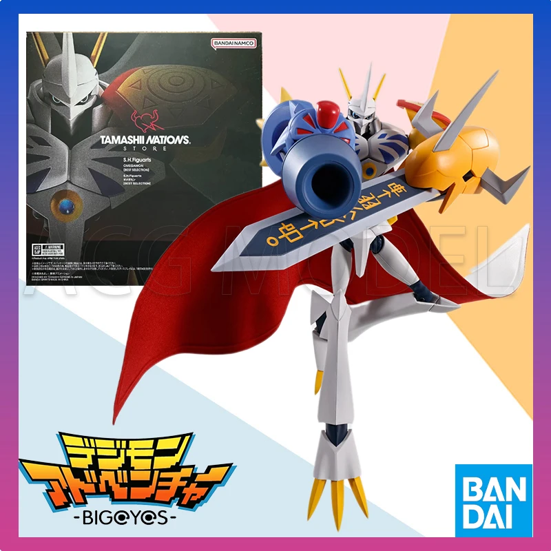 متوفر في المخزون بانداي SHF ديجمون مغامرة أوميغامون أفضل اختيار أنيمي عمل كامل الشكل الانتهاء أطقم منمذجة لعبة هدية للأطفال