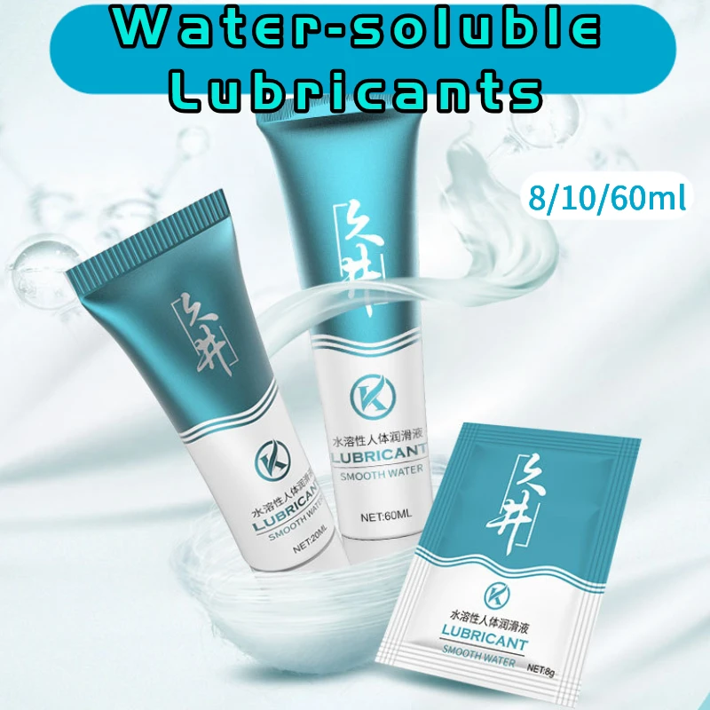 Lubricante a base de agua para parejas, adultos sexuales, productos íntimos, líquido lubricante, accesorios sexuales, lubricación sexual Anal y vaginal