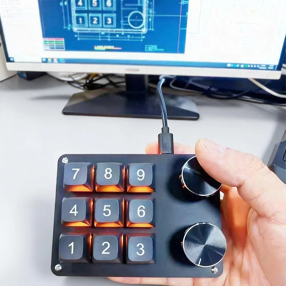 

Custom Design Mini Keyboard for Office Use Plug And Play Adjustable Backlight System Stability