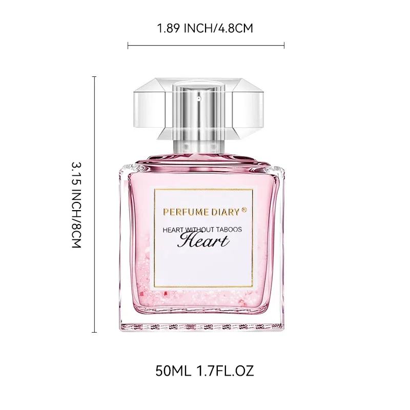 50ML 1.7FL.OZ Profumo perfetto regalo Note floreali Eau de Parfum per donna, stesso come lacrime dalla luna, profumo dolce e fresco