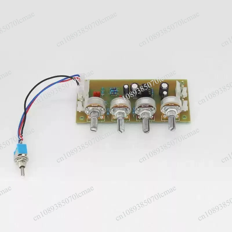 diy-handmade-guitar-monolithic-effects-guitar-control-guitar-pre-eq-tone-board