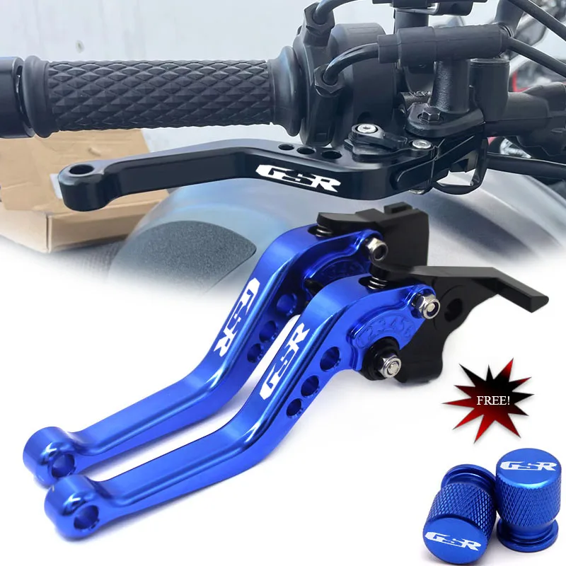 

Fit For GSR 750 2011-2018 GSR 600 2006-2011 GSR 400 2008-2012 Motorcycle Accessories CNC Short Brake Clutch Levers LOGO GSR