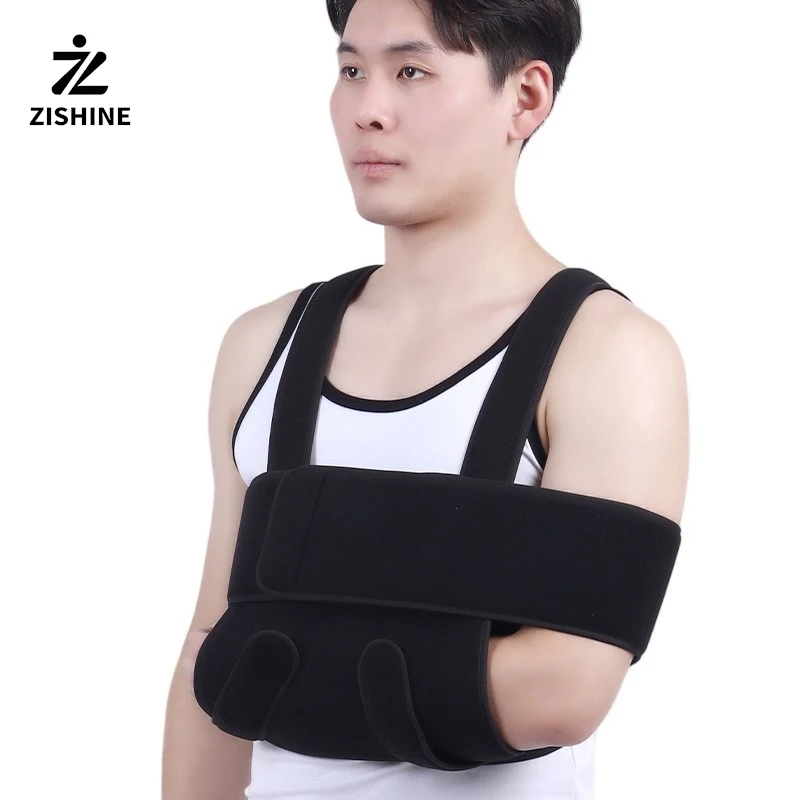 

Multifunctional postoperative arm lifting elbow fixator wrist strap forearm support arm full surround fixation strap
