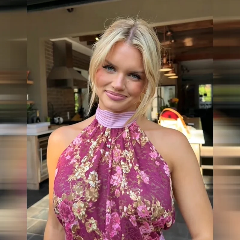 Thumbnail 3 - #1 Latest Womens Chiffon Blouse Tops Offers