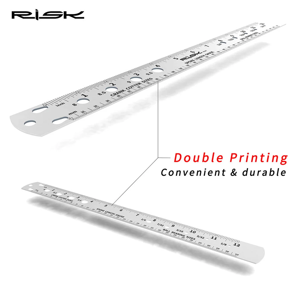 دراجة تكلم حاكم مزدوج الوجهين تحمل الكرة حاكم دراجة سلك أداة قياس