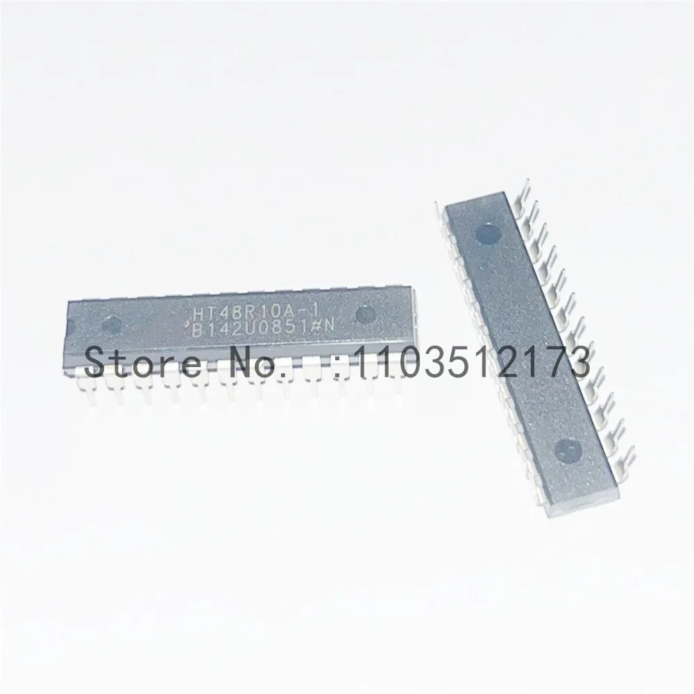 5PCS HT48R10A-1 DIP24 chip IC Neue 100%